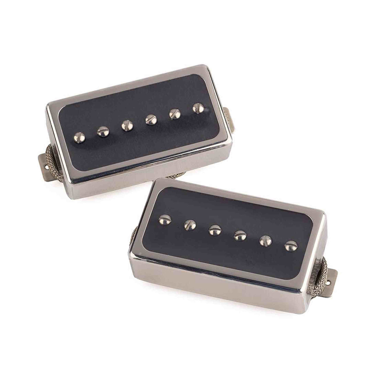 Lollar 10304-111521 Set Van Twee "Novel 90" Single Coil Pickups - hals en brug, matzwart
