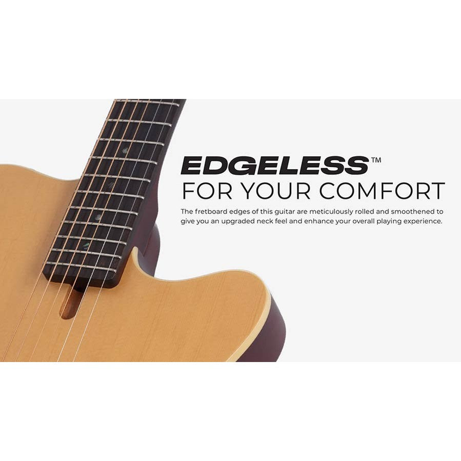 Sire Guitars G5A/NTS Mahonie + spar elektrische gitaar, naturel satijn