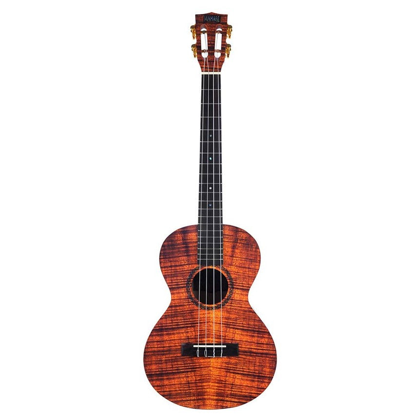Mahalo MA4KA Artist Elite Series Bariton Ukulele Flame Koa