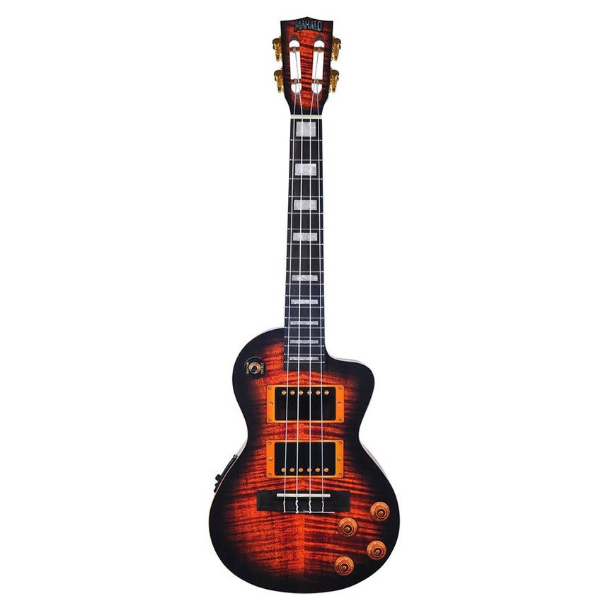 Mahalo MA3EG Artist Elite Series Tenor Ukulele Elektrische Gitaar Design
