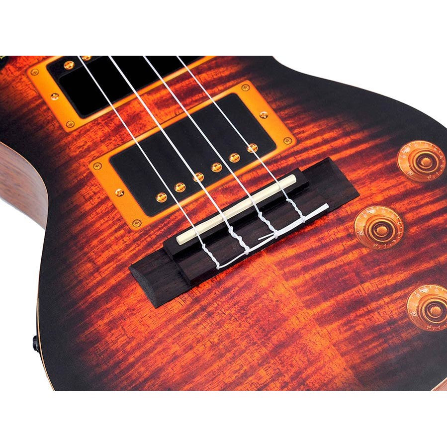 Mahalo MA3EG Artist Elite Series Tenor Ukulele Elektrische Gitaar Design