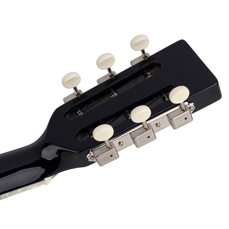 Richwood HSP-55-BK Heritage Series parlor akoestische westerngitaar zwart