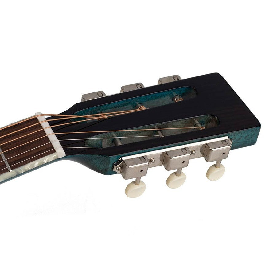 Richwood HSP-55-LB Heritage Series parlor akoestische westerngitaar licht blauw