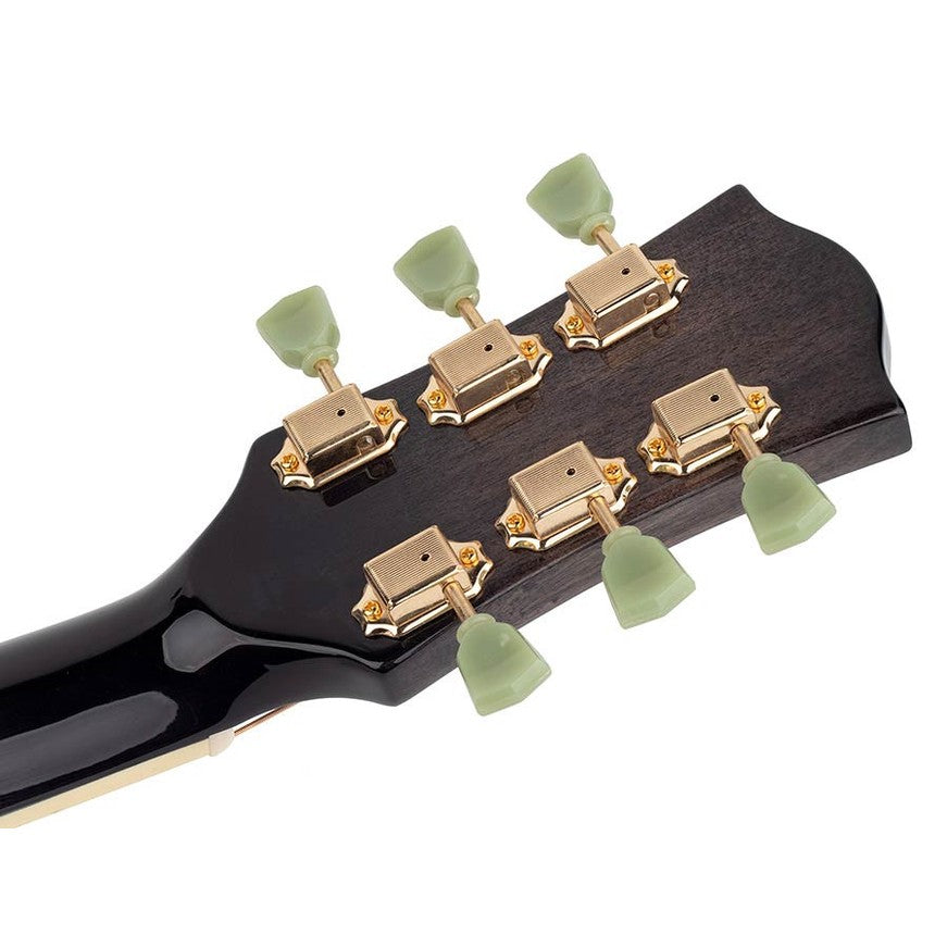 Richwood HSDS-42-TBK Heritage Series dreadnought akoestische western gitaar zwart