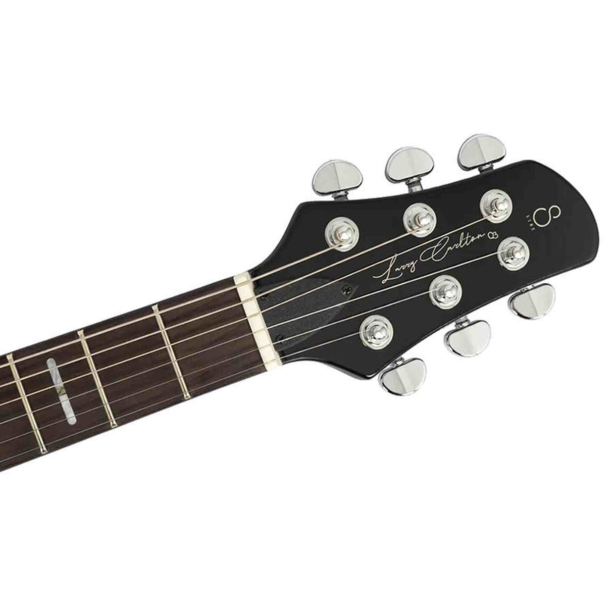 Sire Q3/BK Larry Carlton elektrische gitaar – Q-Style, mahonie body, Black, HH-configuratie, coil-split, 22 frets