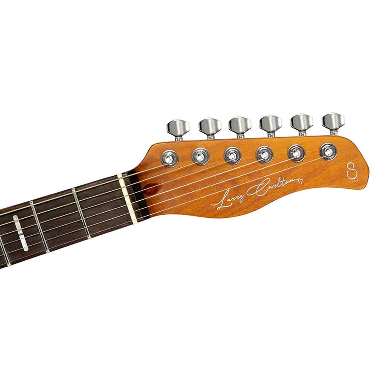 Sire T7N FM/TBK elektrische gitaar – T-Style, Flamed North American Alder, Transparent Black Satin, LC Super-Modern pickups, stainless frets, locking tuners