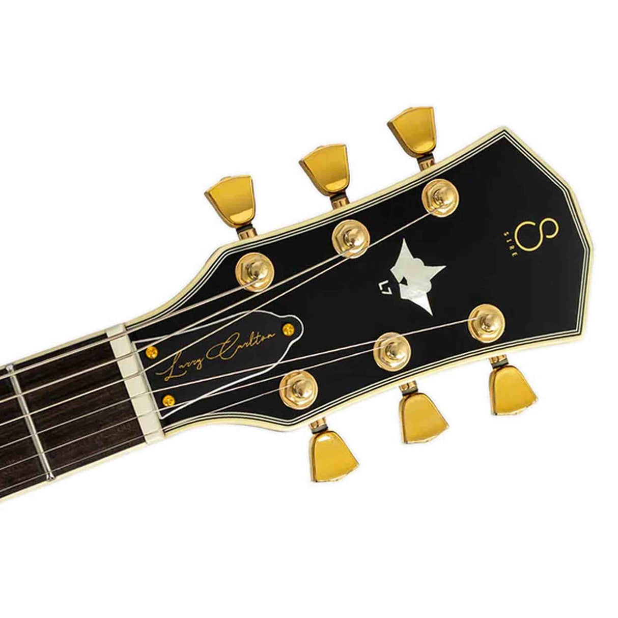 Sire L7N/TS elektrische gitaar – L-Style, mahonie met flamed maple top, Tobacco Sunburst, HH-configuratie, stainless frets, locking tuners