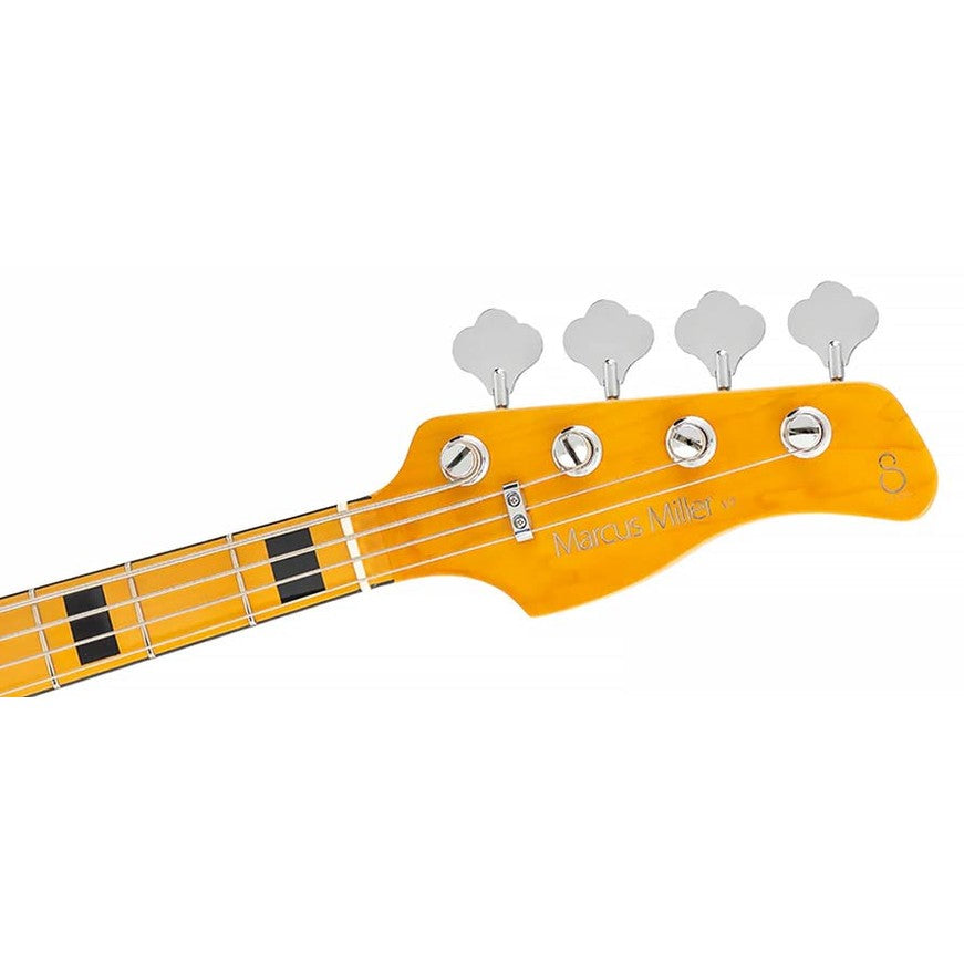 Sire V7+ A4/TP Marcus Miller 4-snarige actieve basgitaar Tide Pool
