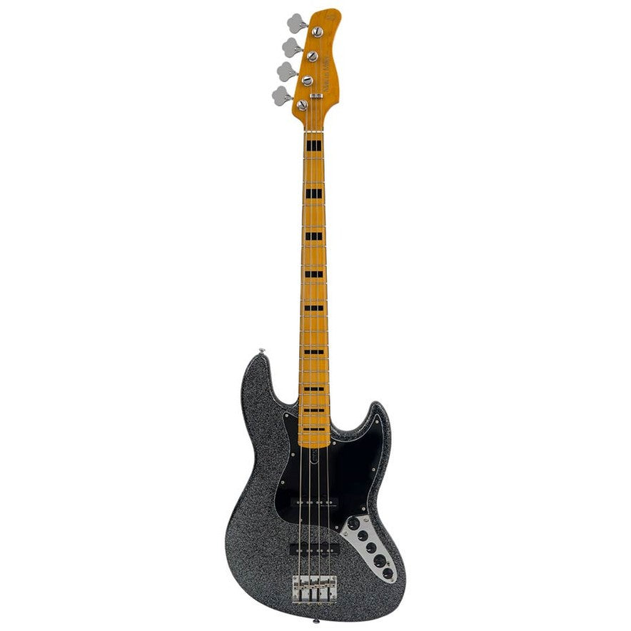 Sire V7+ A4/BKS Marcus Miller 4-snarige actieve basgitaar Black Sparkle