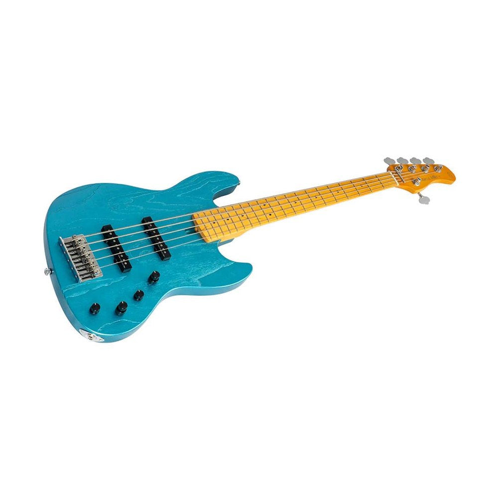 Sire V6 5/OTB Marcus Miller actieve 5-snarige basgitaar Ocean Turquoise Blue