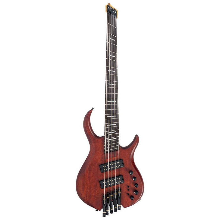 Sire M6H 5/MAS Marcus Miller M6 Series headless 5-snarige actieve basgitaar mahogany satin