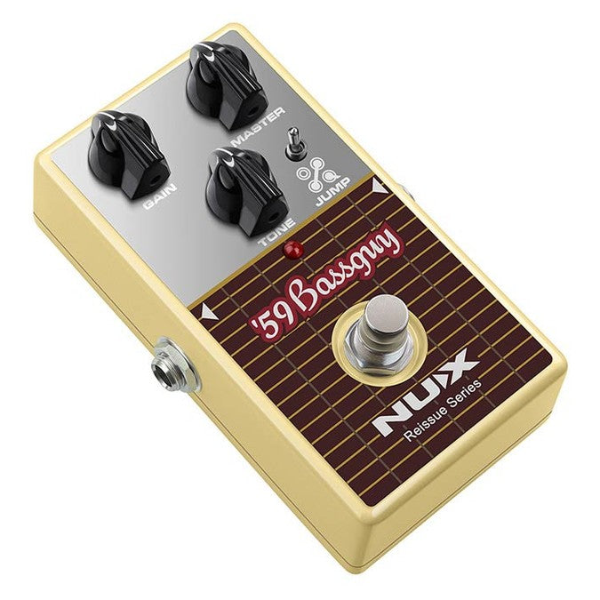 NUX Reissue Series analog overdrive effect pedaal true bypass 59 BASSGUY