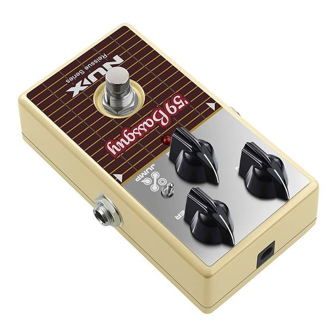 NUX Reissue Series analog overdrive effect pedaal true bypass 59 BASSGUY