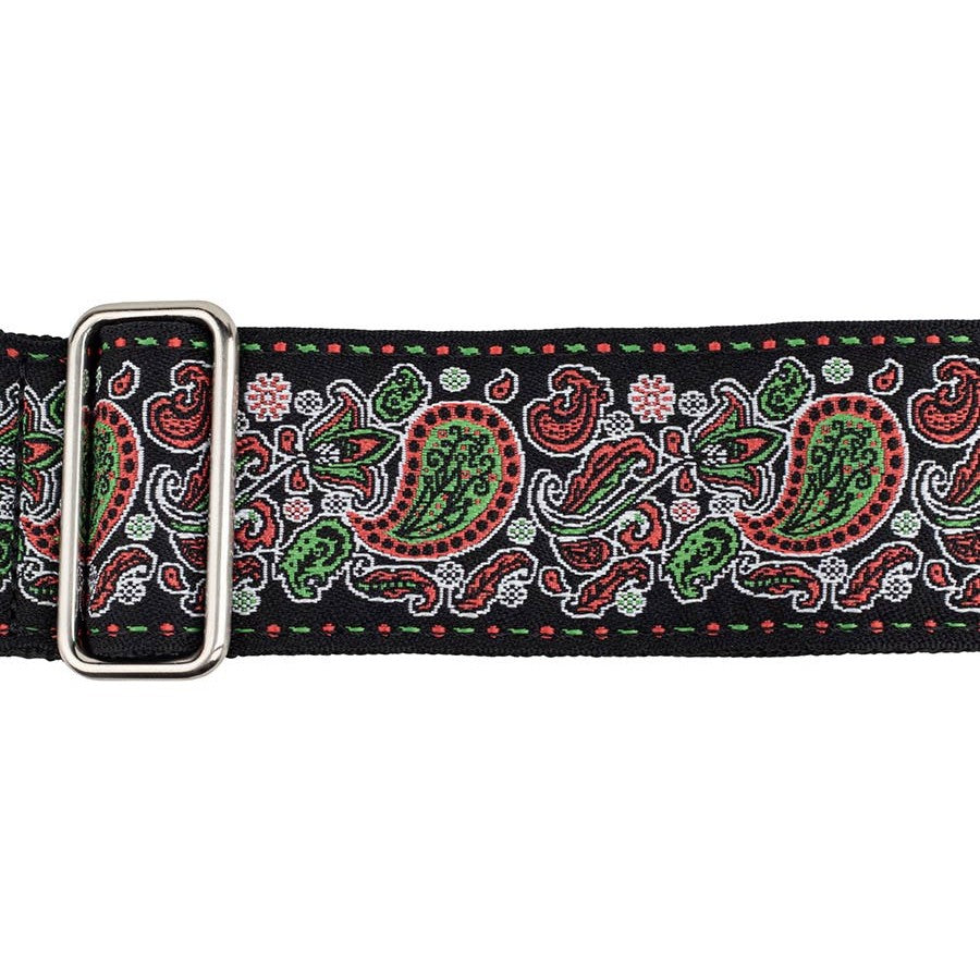 Gaucho GST-196-02 Traditional Series gitaarband – Groen/Rood