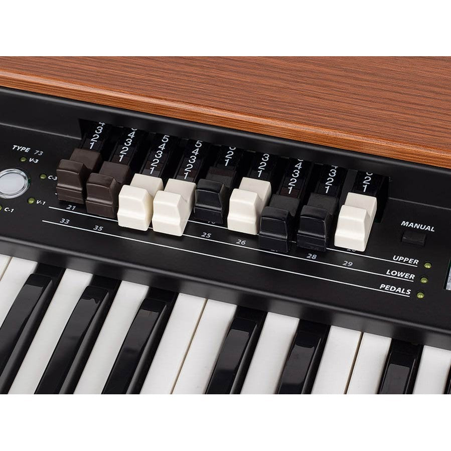 Crumar DK61 Organ Controller 61-Toetsen MIDI Keyboard met Drawbars