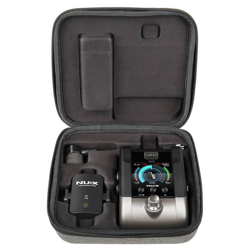 NUX B-6PRO – 2.4 GHz Draadloos Systeem voor Saxofoon & Blaasinstrumenten