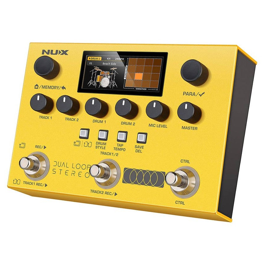 NUX NMA-3DLS Dual Loop Stereo Looper Voetschakelaar