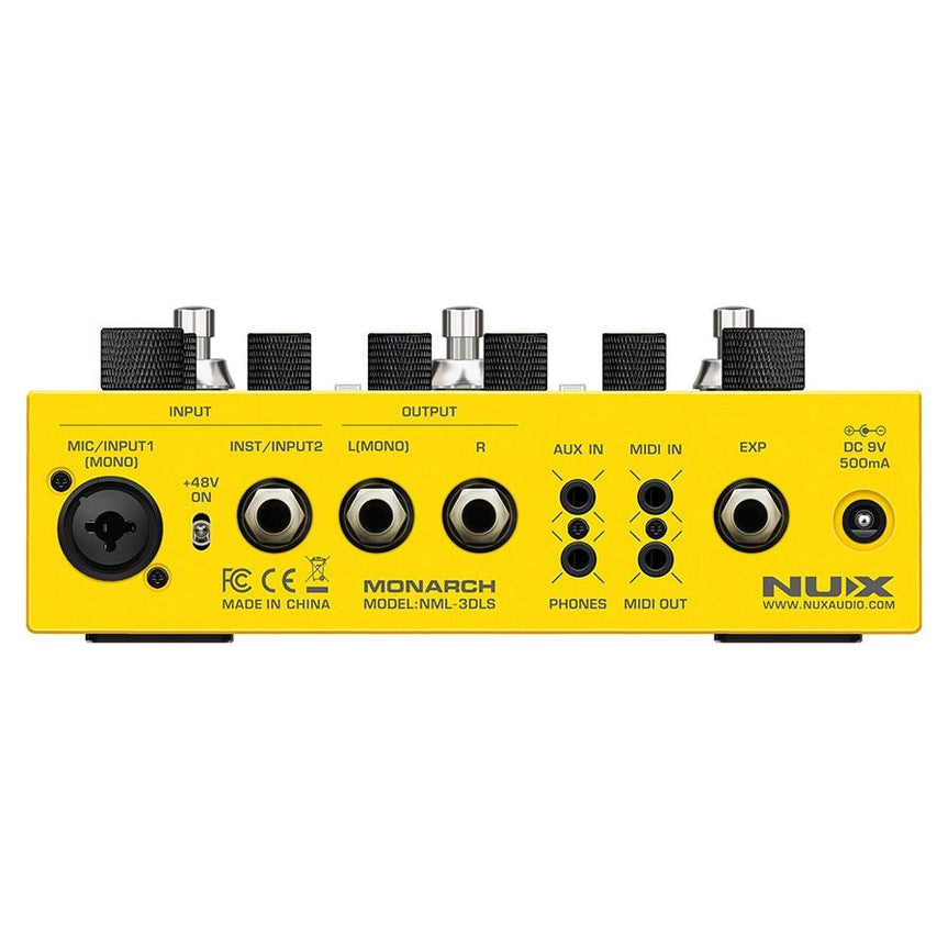 NUX NMA-3DLS Dual Loop Stereo Looper Voetschakelaar