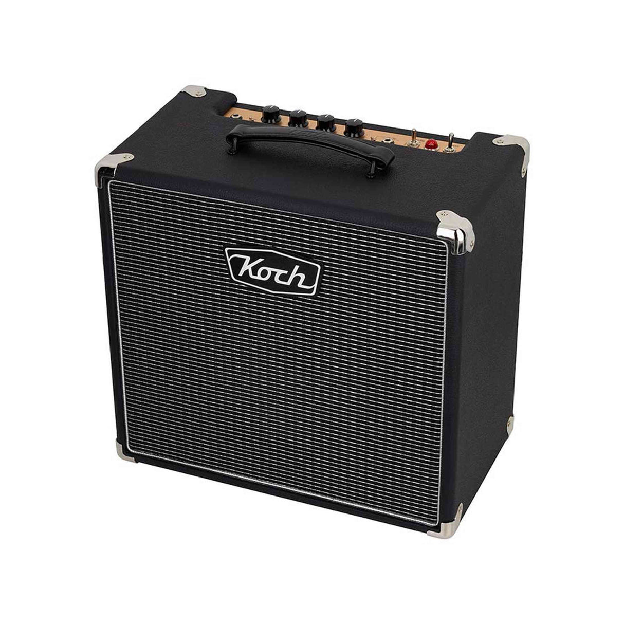 Koch D6/C110BS Durango 6 – 6W 1x10" Buizen Gitaarcombo in Zwart met Zilver Speakerdoek