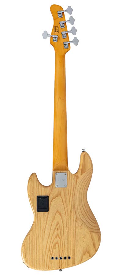 Sire V7VN S5/NT Marcus Miller 5-snarige Actieve Vintage Basgitaar Natural met Swamp Ash Body en Heritage-3 Preamp