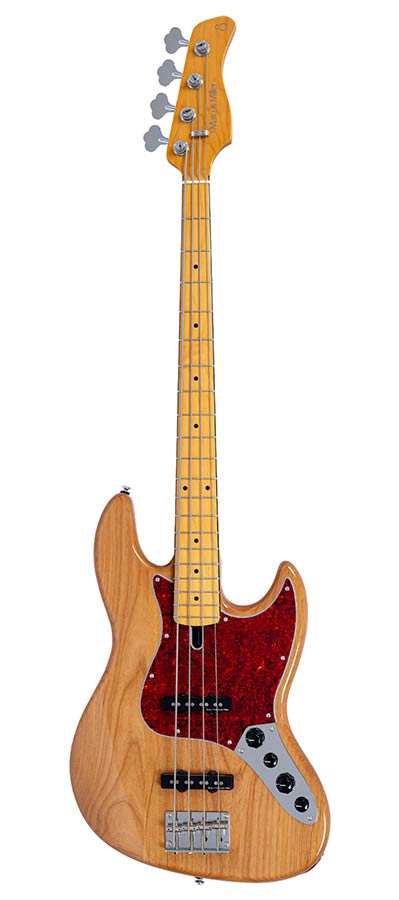 Sire V7VN A4/NT Marcus Miller 4-snarige Actieve Vintage Basgitaar Natural met Elzen Body en Heritage-3 Preamp