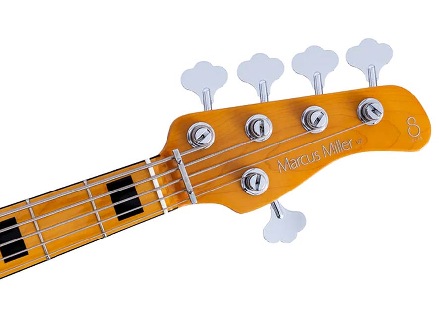Sire V7N A5/NT Marcus Miller 5-snarige Actieve Basgitaar Natural met Elzen Body en Heritage-3 Preamp