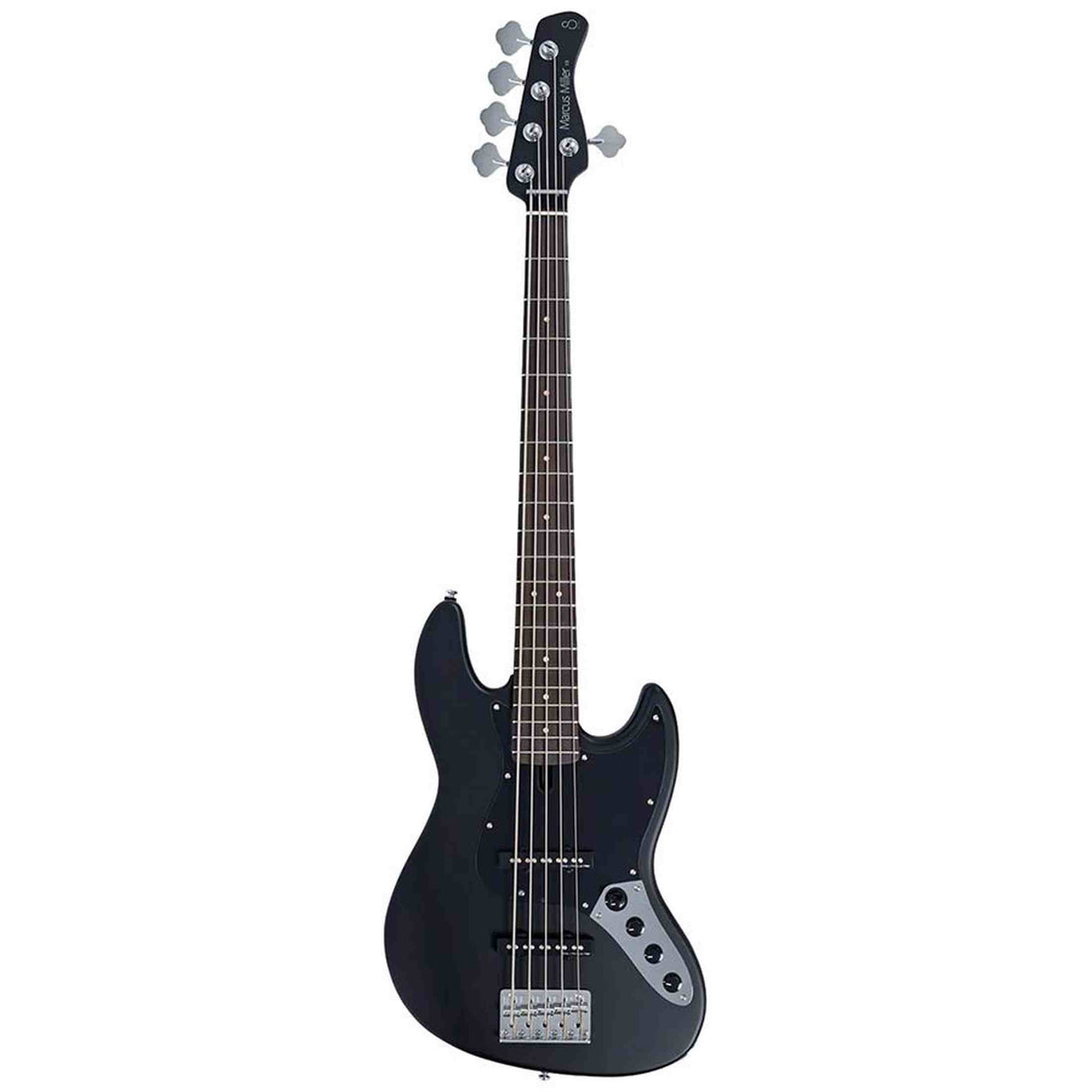 Sire V3N 5/BKS Marcus Miller 5-snarige Actieve Jazz Bas Satin Black met 2-Bands Preamp