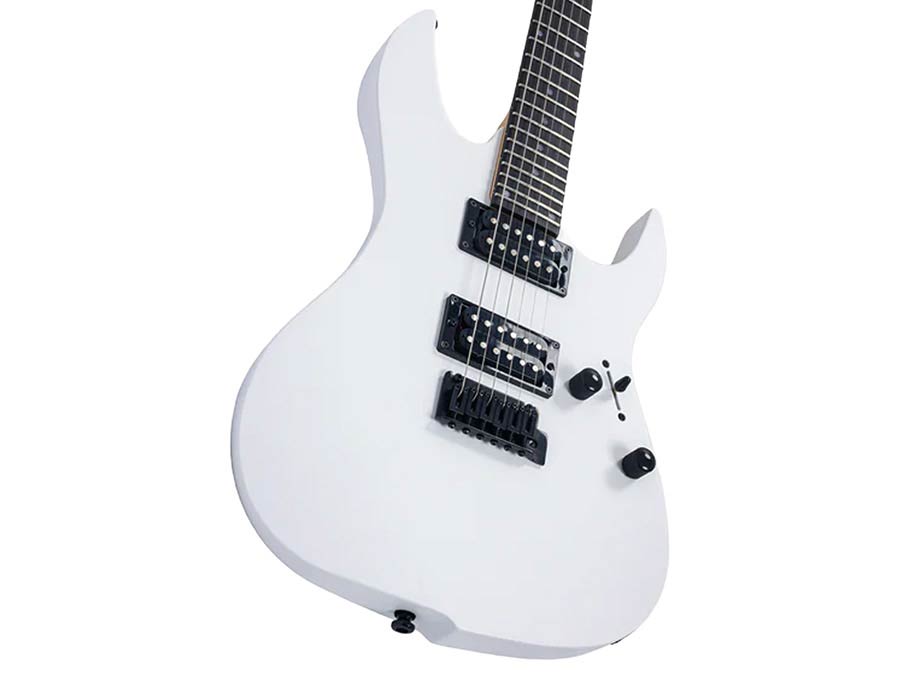 Sire X1/WHS Larry Carlton Elektrische Gitaar White Satin met Coil Split en Tremolobrug