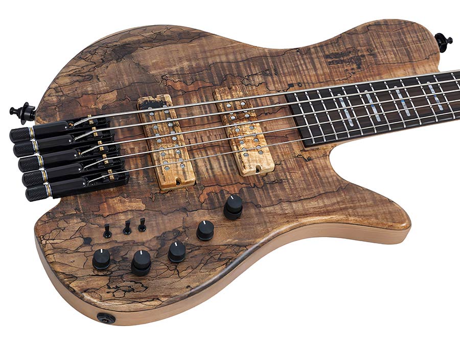 Sire Marcus Miller F10dx Headless 5-String Active Basgitaar Natural Satin