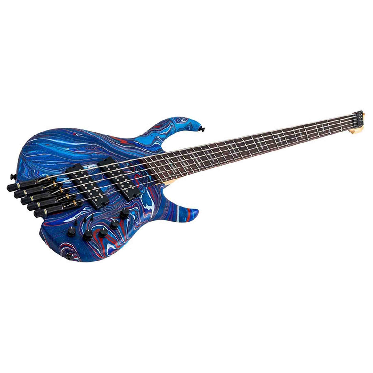 Sire M6H 5/BLSW Marcus Miller M6 Headless 5-String Active Basgitaar Blue Swirl