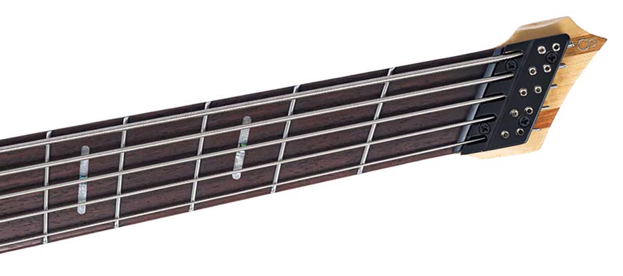 Sire M6H 5/BKSW Marcus Miller M6 Headless 5-String Active Basgitaar Black Swirl