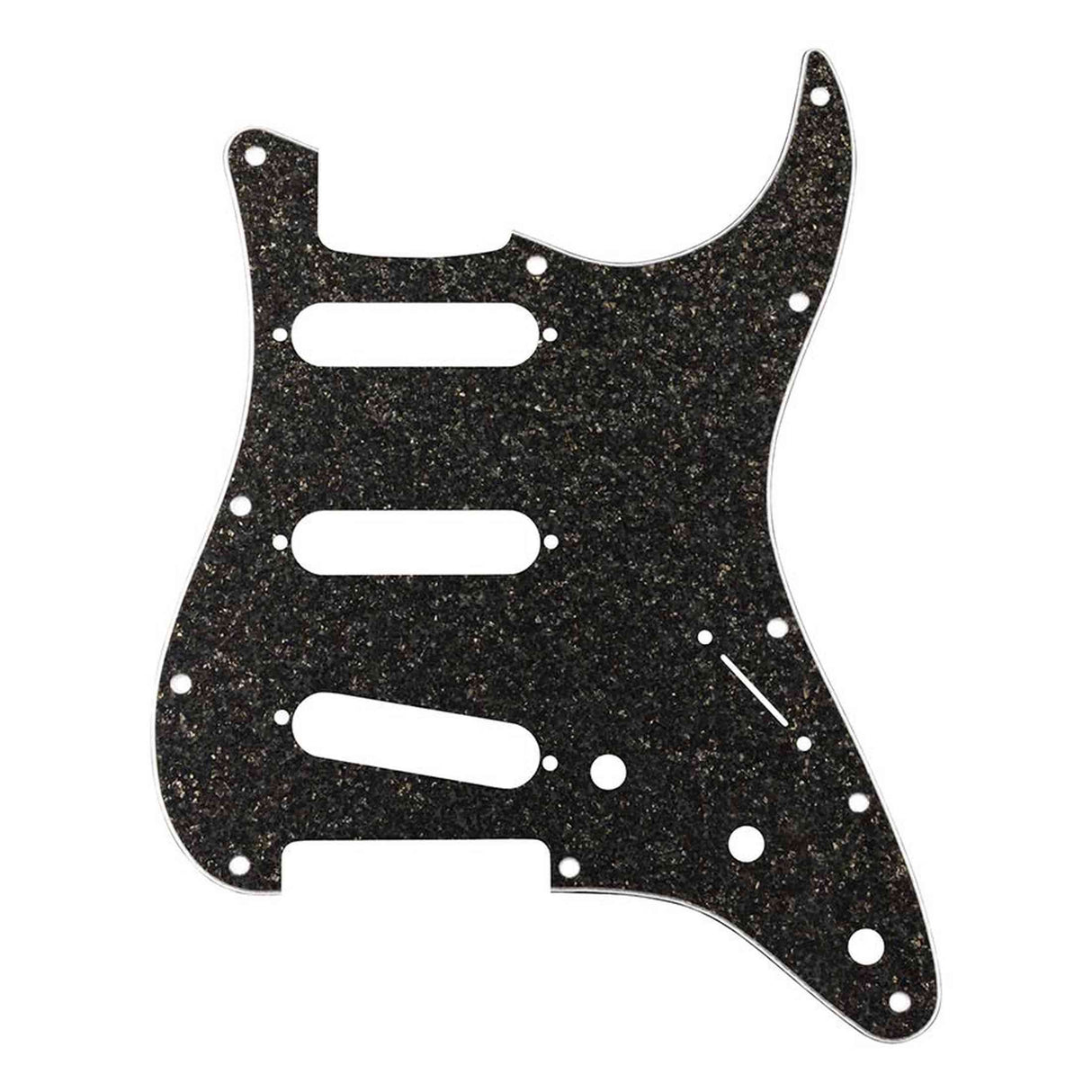 Fender 0992187001 Stratocaster Pickguard SSS Dark Gray Sparkle Hybrid Glass/Glitter