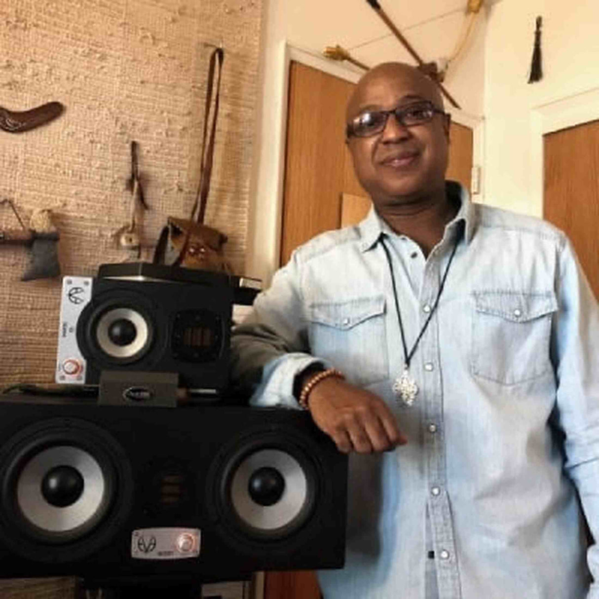 EVE Audio SC204 actieve 2-weg studiomonitor 4 inch 100W 64Hz-21kHz 96 dB met DSP SMART-knob