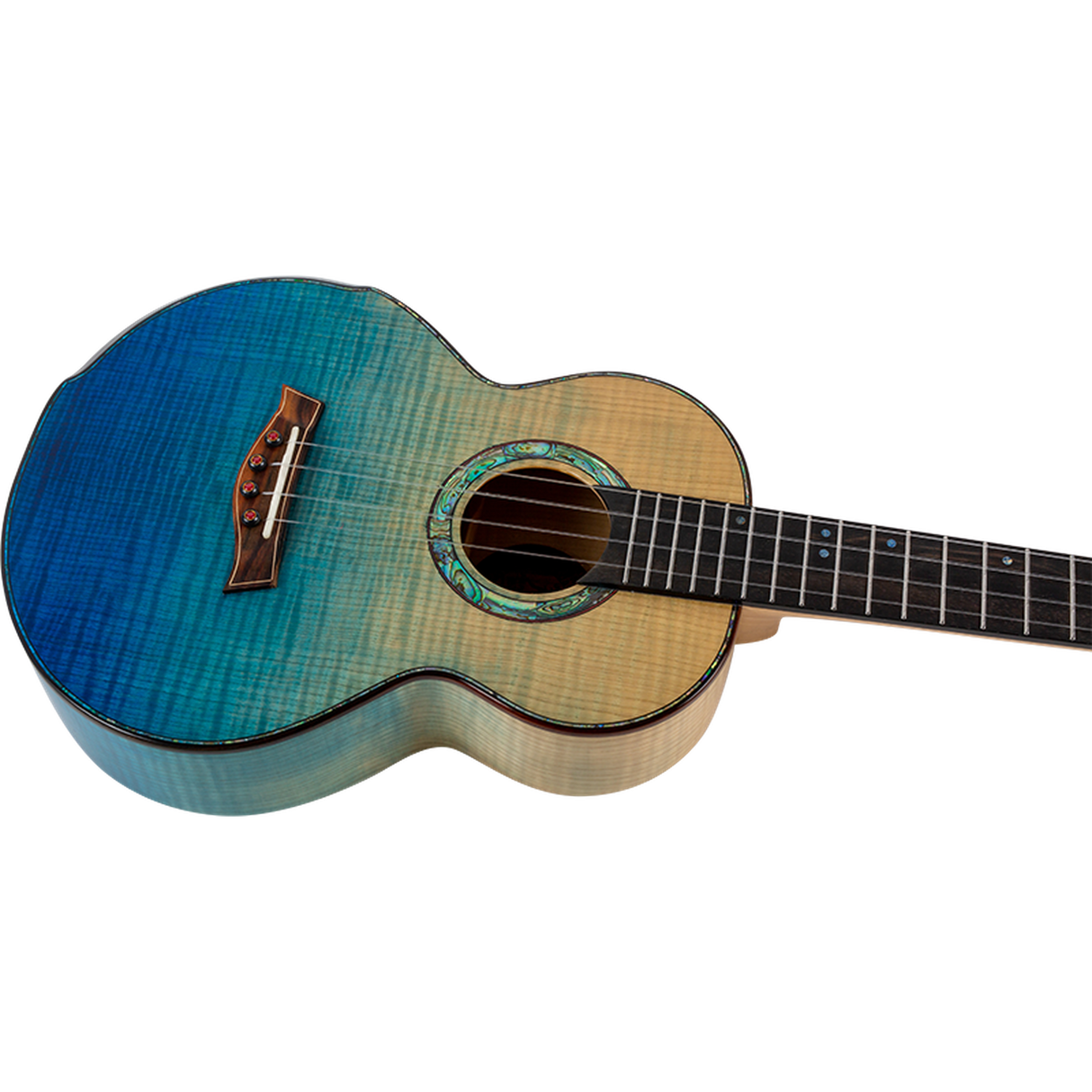 Flight A10FM A10 Volmassief Tenor Ukulele - Geflamde Esdoorn