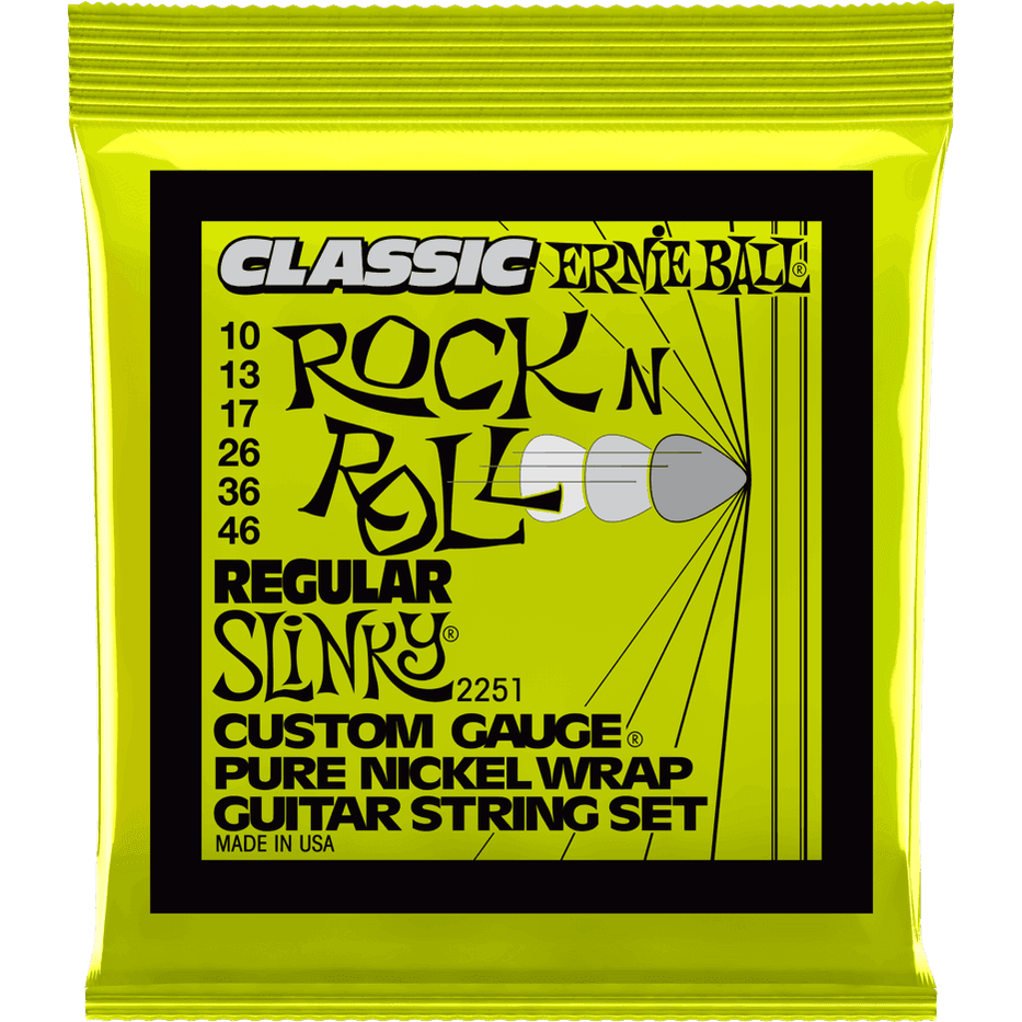 Ernie Ball 2251 Regular Slinky elektrische gitaarsnaren 010-046