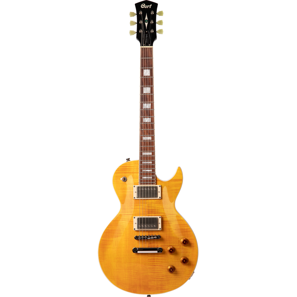 CORT CR250ATA Elektrische gitaar LP-model Antique amber
