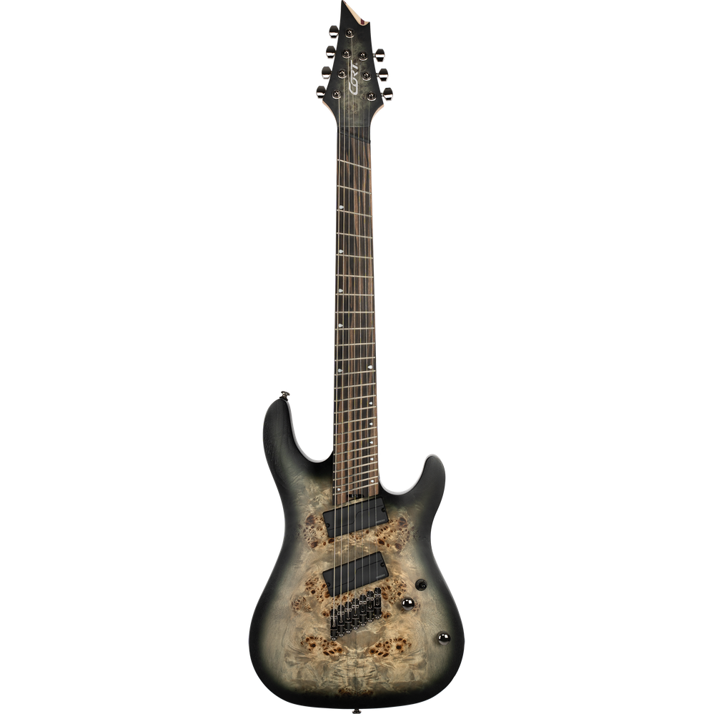 CORT KX507MSSDB 7-snarige elektrische gitaar Stardust Black