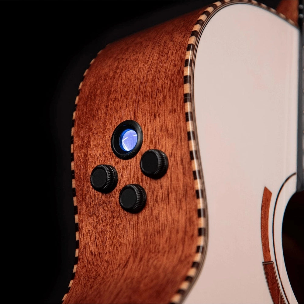 CORT COSOLWBLC Klassieke gitaar,SOLENCANTO Nylon,White BlondeGloss,voorversterke