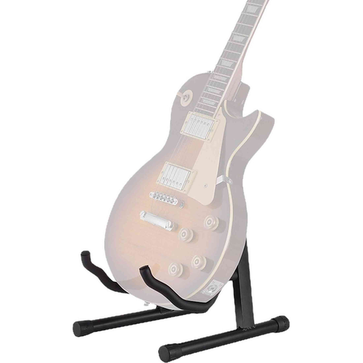 CLX GST 100 Universele Gitaarstandaard Opvouwbaar Zwart