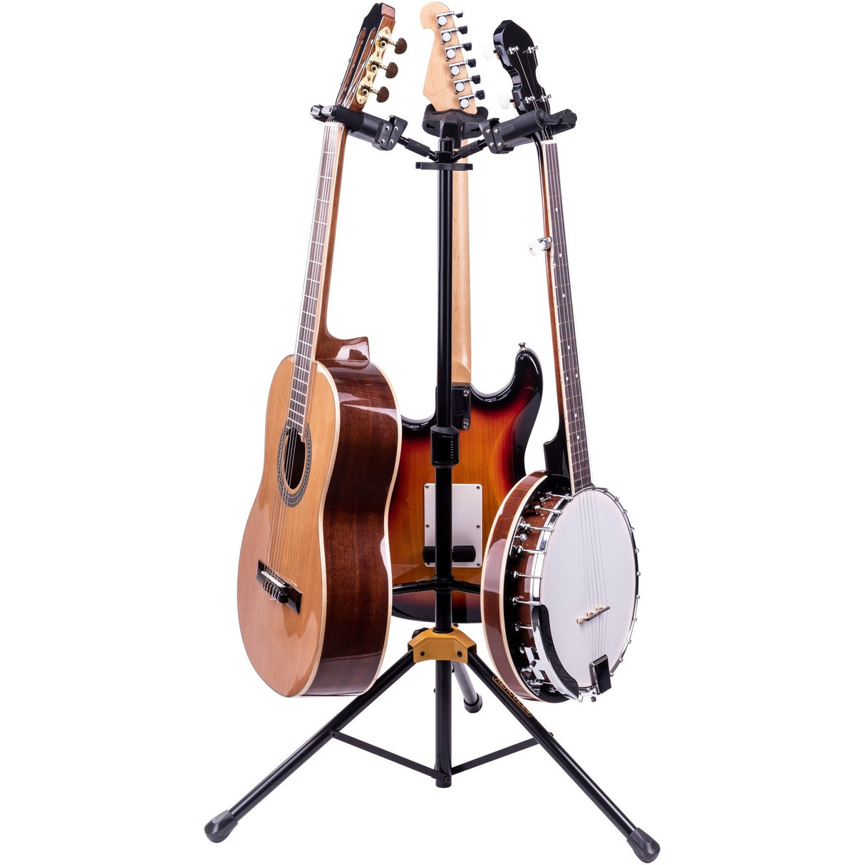HERCULES HCGS-432B+ AGS Plus gitaarstandaard voor 3 instrumenten