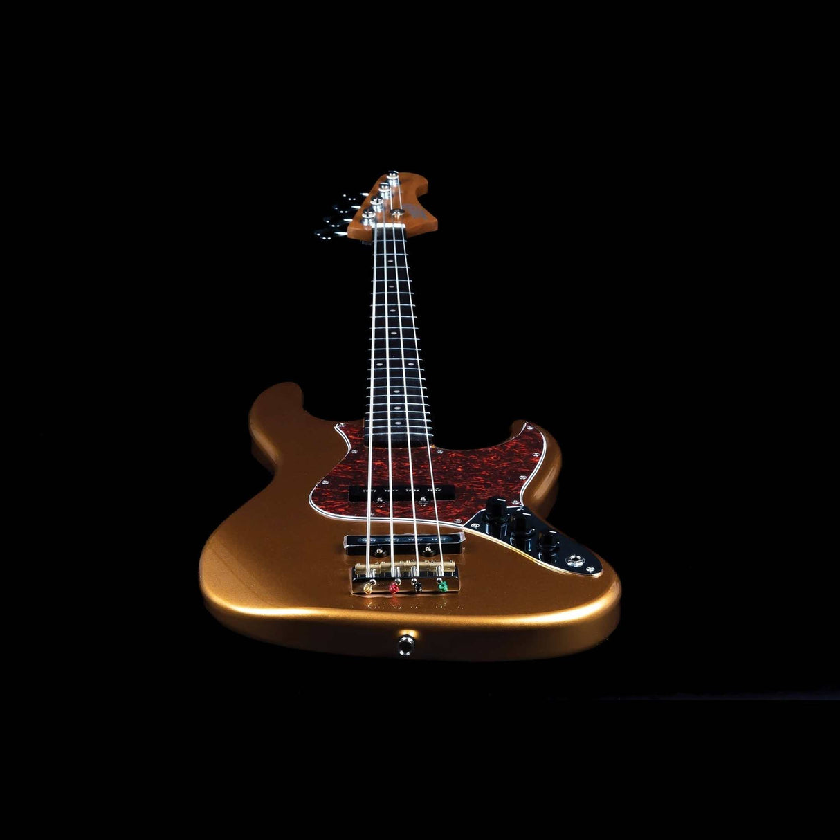 Jet Guitars JJB-300 GDR Basgitaar - Goud