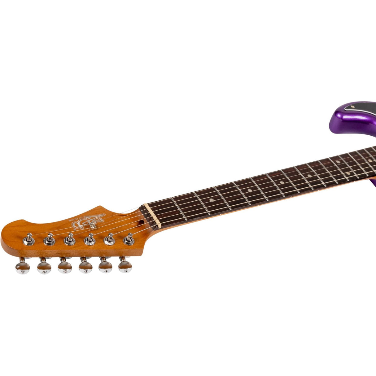 JET JS-300 PLM R S-style Elektrische Gitaar SSS Tremolo Rosewood Toets Plum