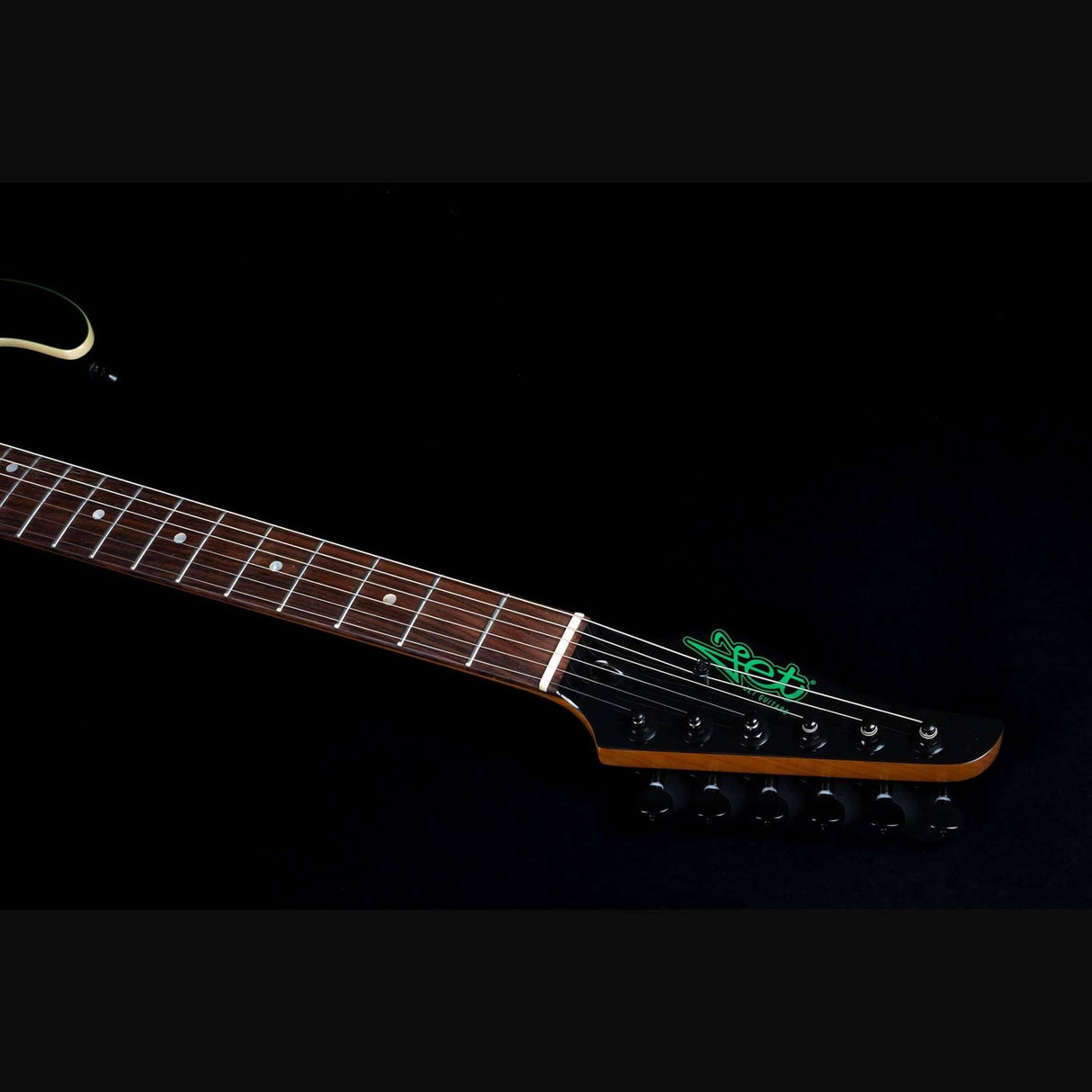 Jet Guitars JS-450 TGRR elektrische gitaar - Transparant Groen