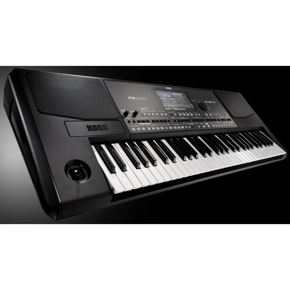 KORG PA600 Entertainer Keyboard – 61 toetsen, RX & DNC sound engine, 96MB gebruikersgeheugen