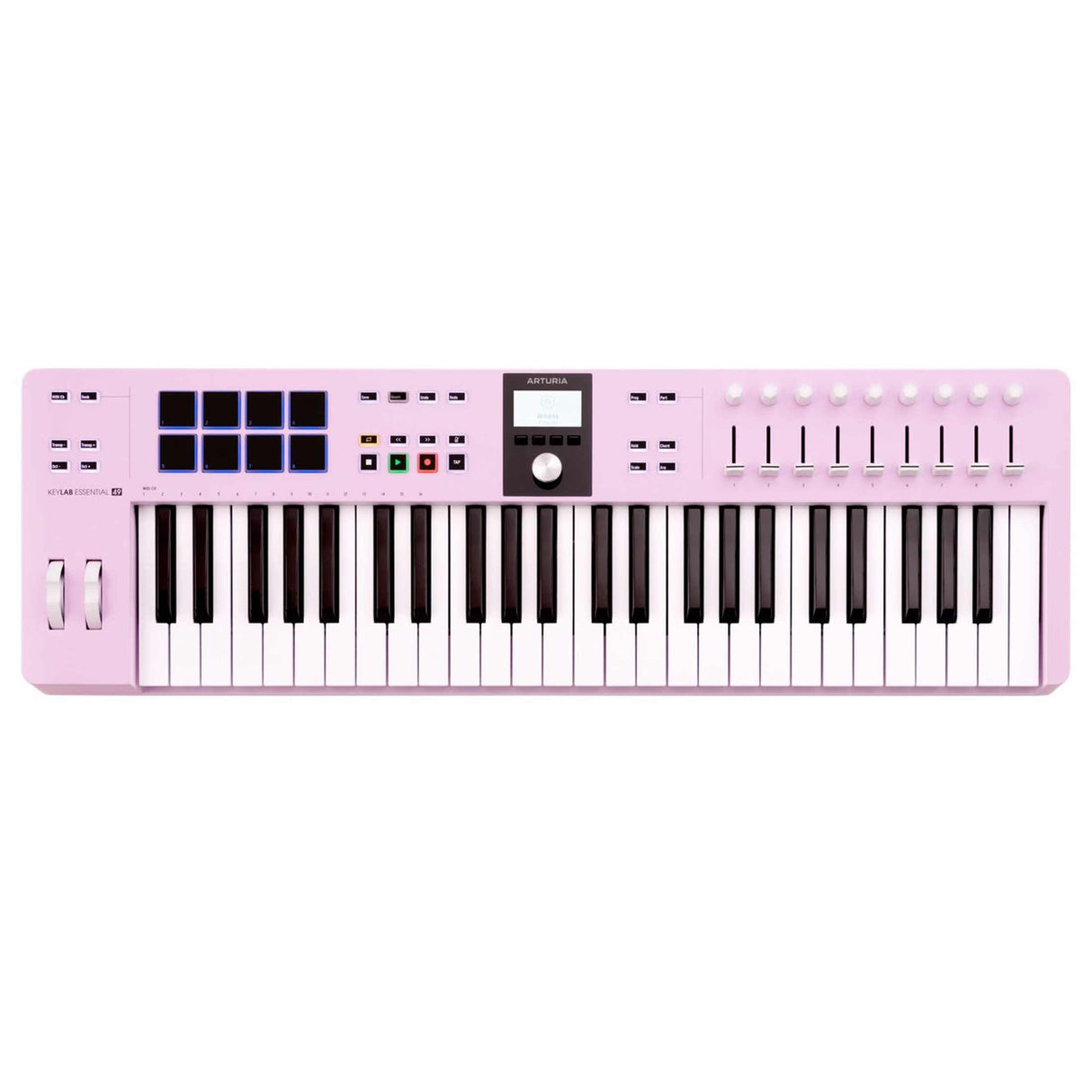 Arturia KeyLab Essential 3 49 Rose Quartz MIDI-Controller mit 49 Tasten, Pads und DAW-Integration