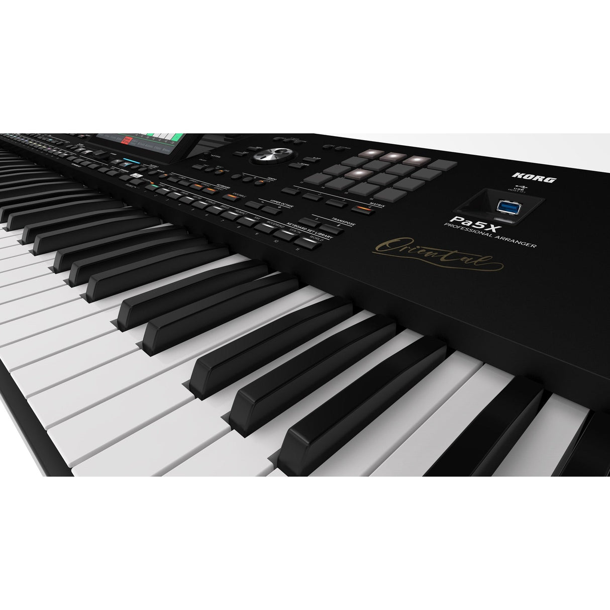 Korg Pa5X 61 ORIENTAL Arranger Keyboard met Aftertouch en Oosterse Sounds