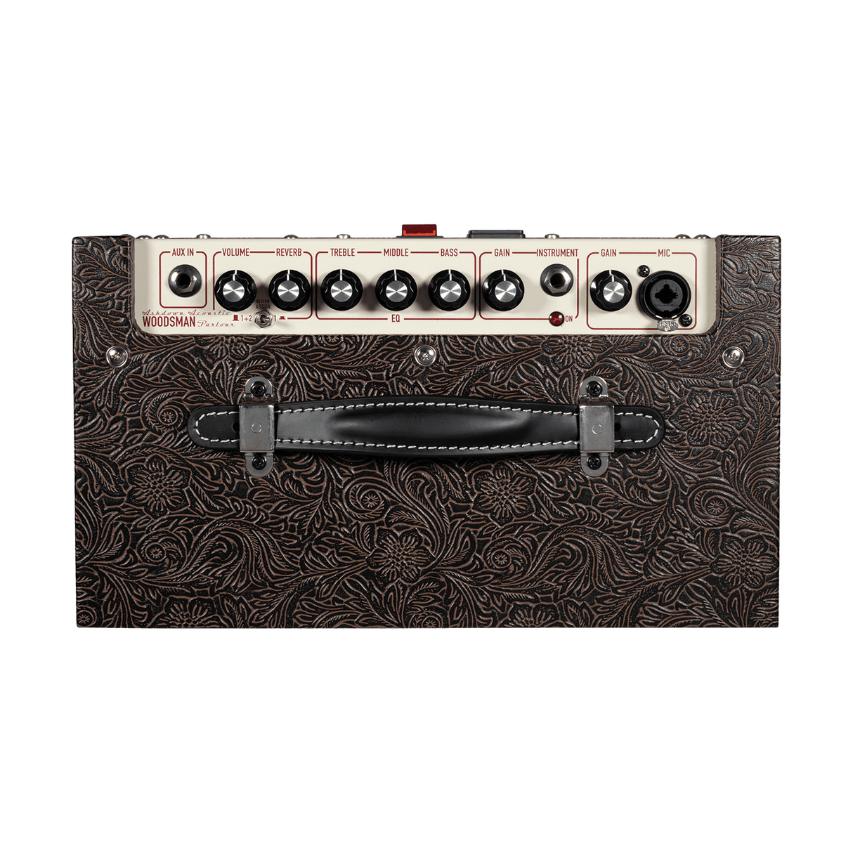 Ashdown Woodsman Parlour Akoestische Gitaarversterker 25W met Reverb – Bruin