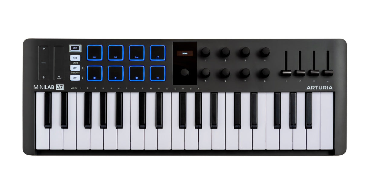 Arturia MiniLab 37 Black mk3 37-toetsen MIDI Controller