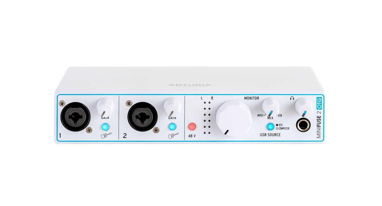 Arturia MiniFuse 2 OTG On-The-Go Draagbare USB-C Audio Interface