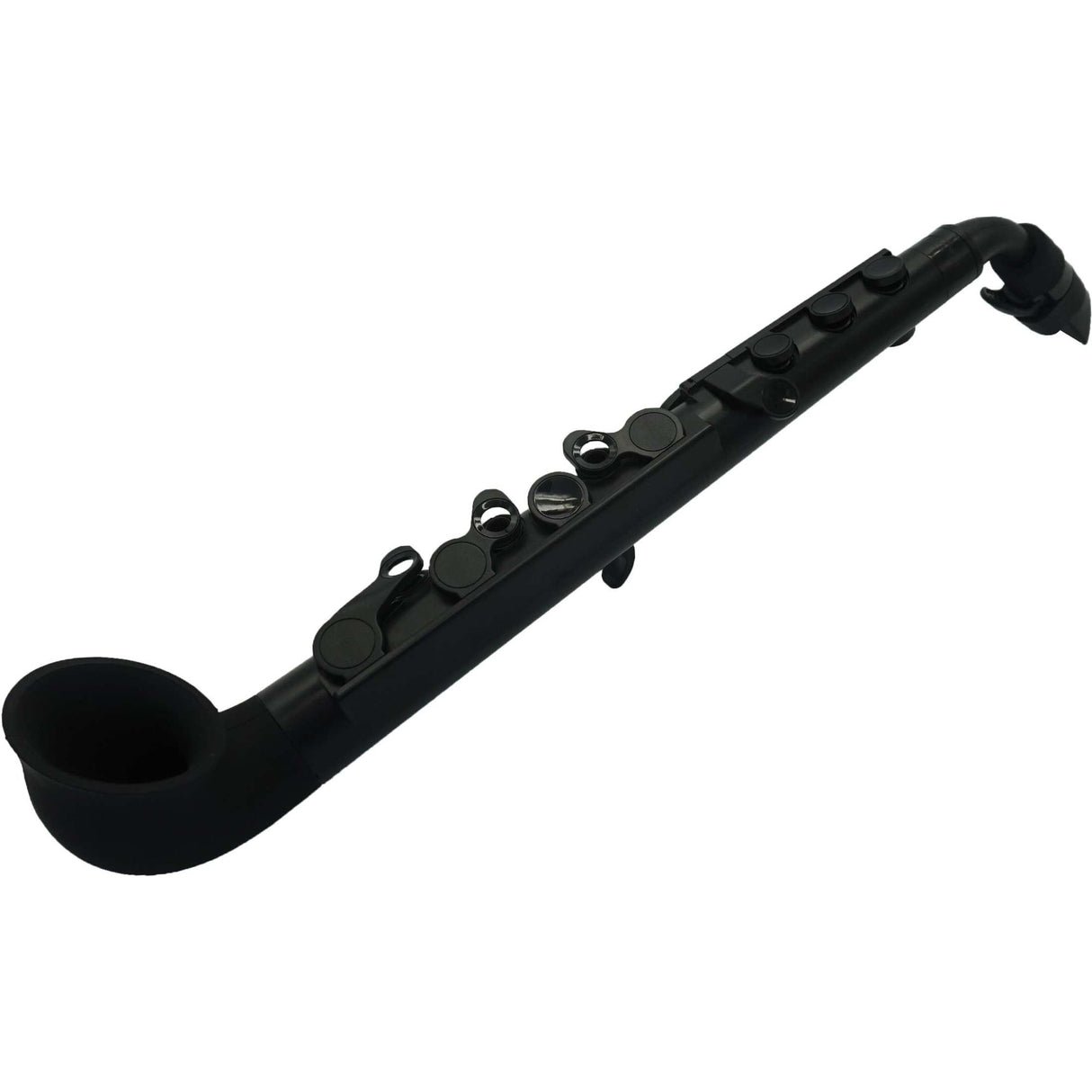 NUVO jSAX 2.0 zwart saxofoon in C met lichtgewicht ontwerp en kunststof rieten kindersaxofoon